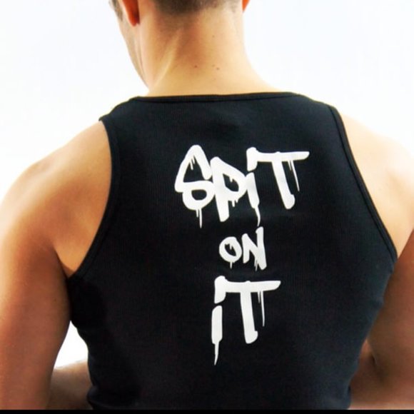 Original Gingers Do It Better Tank Spit On It Black Tank Back Print - Picture 7 of 11